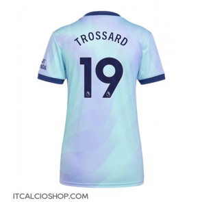 Arsenal Leandro Trossard #19 Terza Maglia Femmina 2024-25 Manica Corta